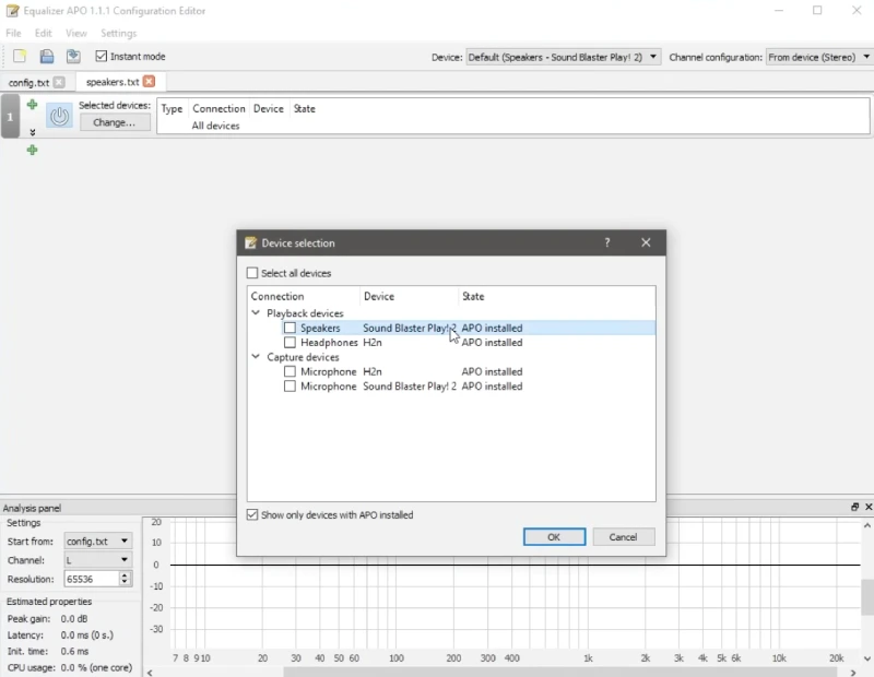 Equalizer APO - Download for free